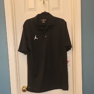 Jordan Men's Polo Shirt in Black
